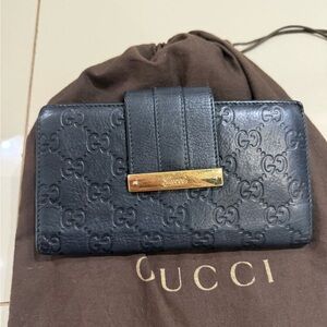 Gucci Emily Guccissima Continental Wallet